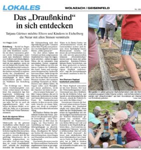 Das Draußnkind in sich entdecken, Donaukurier